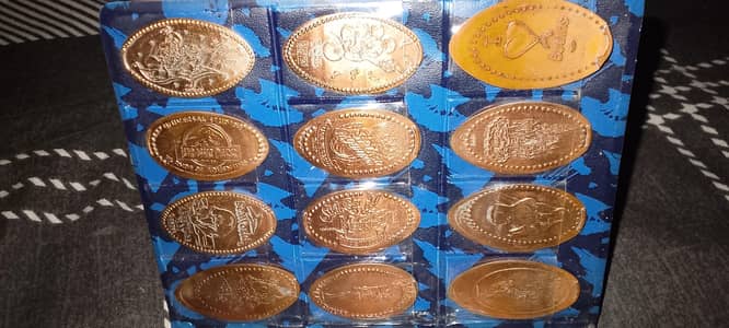 Disney world tour coins