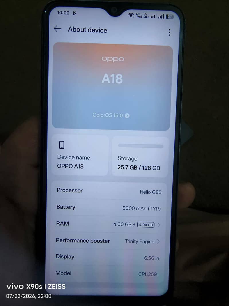 OPPO A18 8
