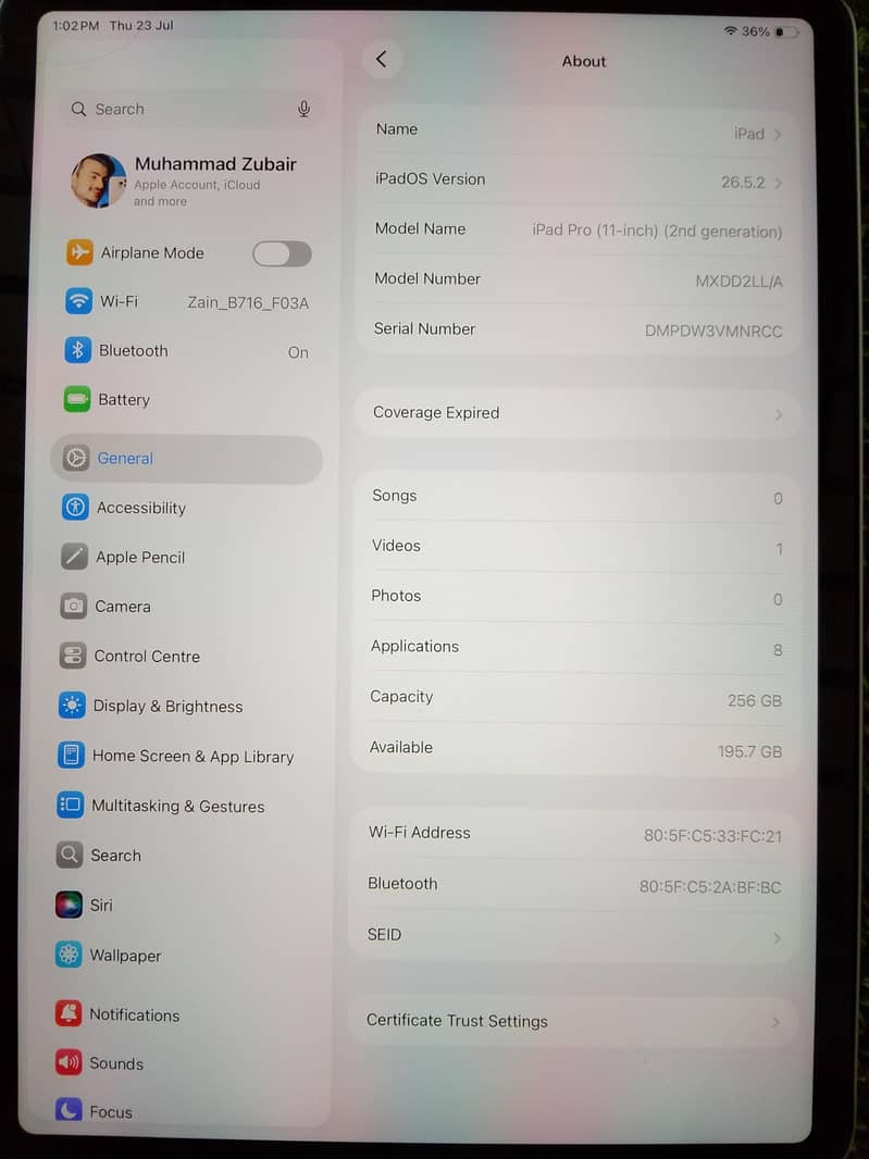 Ipad M1 11 3