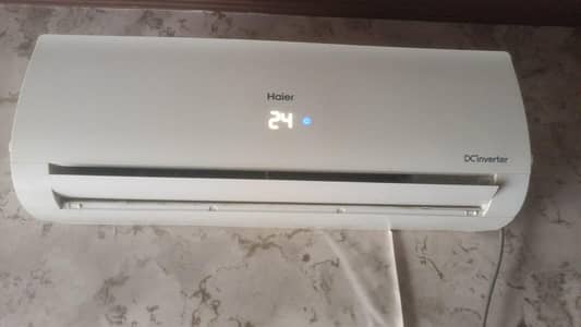 haier inverter brand new condotion