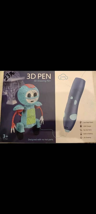 Original 3D Drawing Pen – Ready to Use