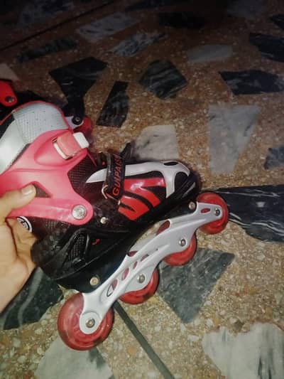 Inline Roller Skates with LED Light Wheels – Adjustable – Rs. 7,000