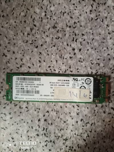 SSD OR M2 256 GB