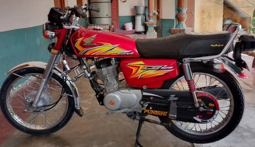Honda CG 125 2022 model good condition