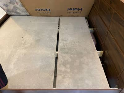 DOUBLE BED KING BED MAX SIZE WITH MATRESS