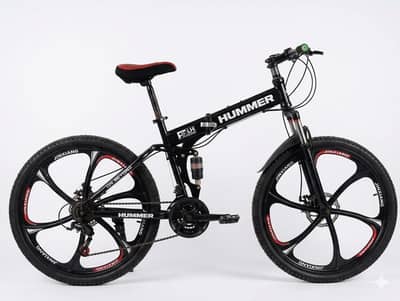 Hummer folding bycle