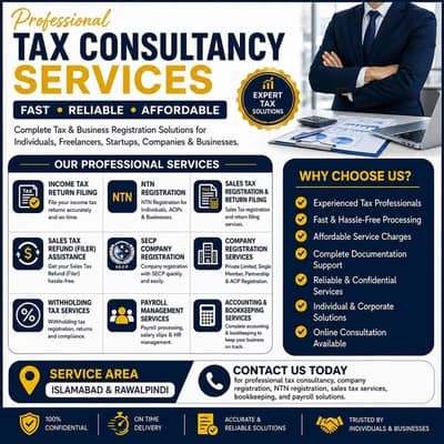 Tax Consultants | Tax, Financial and Business Consulting Firm