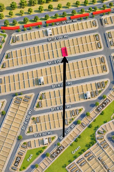 10 Marla Plot For Sale In Bahria Town Phase 8- Block L