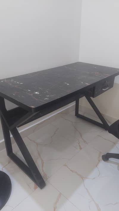 office table with drawer almost new