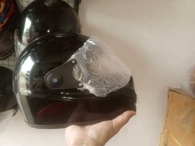 Full Face Motorcycle / Bike Helmet - Gloss Black