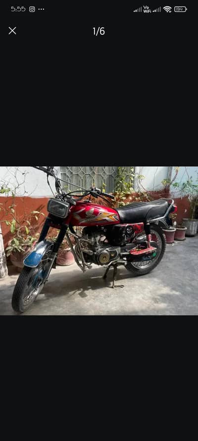 Honda CG 125 96 model