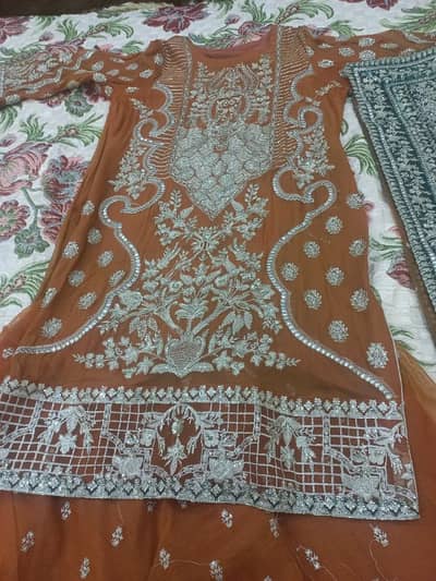 original branded chiffon dress