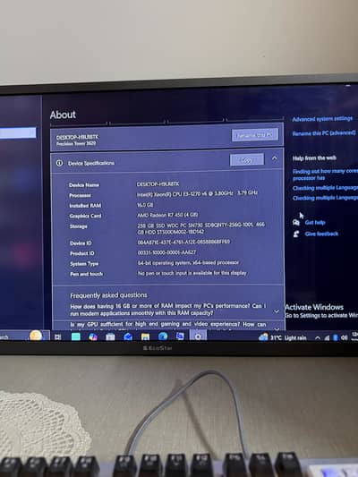 Dell Xeon workstation