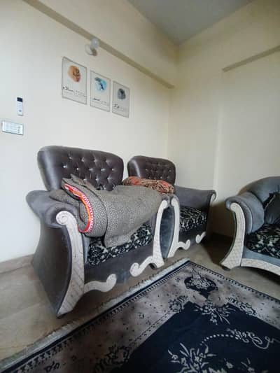 velvet sofa set