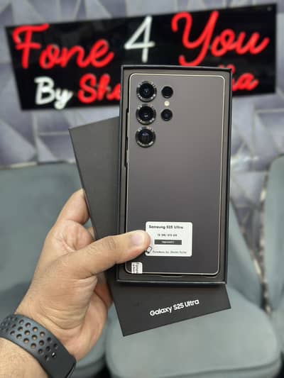 Samsung S25 Ultra 12GB 512GB Pta Approved C 10/10 comp box