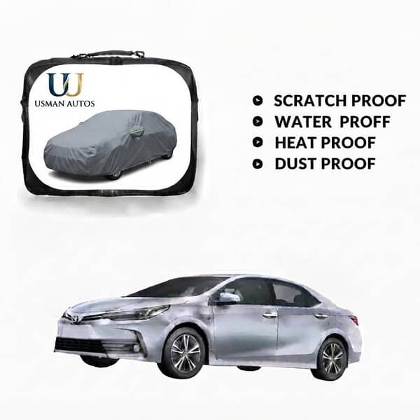 Toyota Corolla PVC Parachute Car Cover Waterproof Rubber Coated 2019-2020