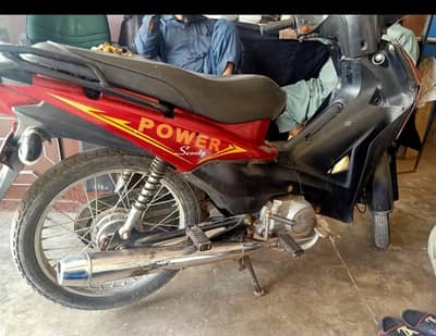 Power petrol Scooty model 2016 for sale
