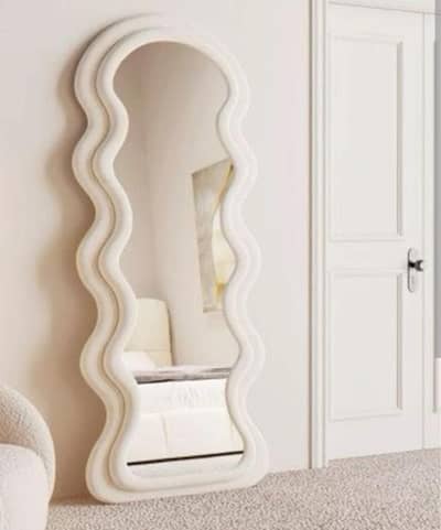 Modern wavy Full length Dressing Mirror