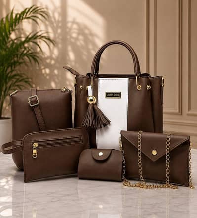 Jimmy choo. 5 PCs beautiful ladies bags