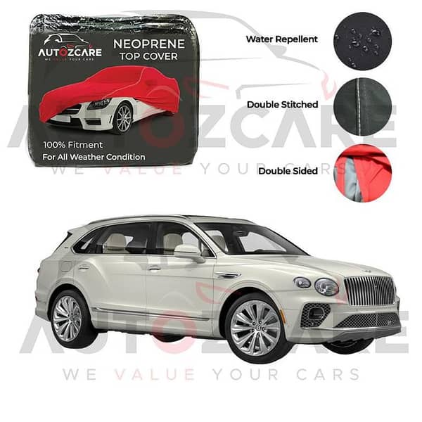 Bentley Bentayga Neoprene Top Cover - Model 2015-2026