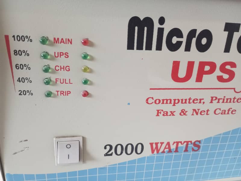 Micro Tech UPS 2000watts 4