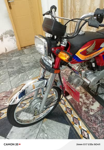 Honda CD 70cc 2025 km 7663