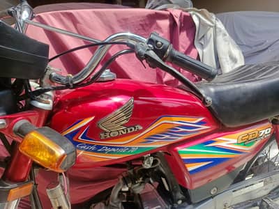 Honda CD 70 Islamabad condition good