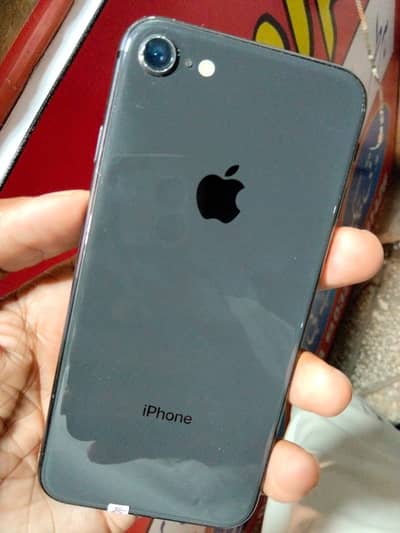iPhone 8 jv 2month sim time all original  exchange posibale