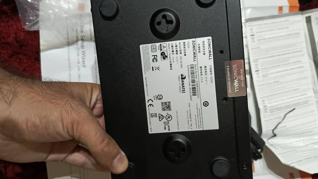 sonicwall TZ350 3