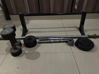 Complete home gym starter set up