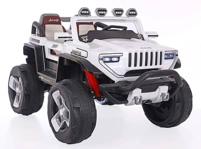 Kids Jeep (two seater - Remote control + self driven)