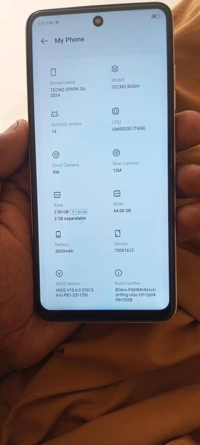 Tecno Spark Go