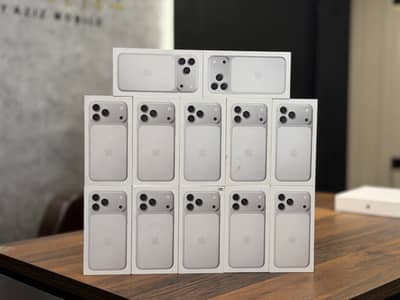 iPhone 17 Pro Max 256GB Silver & Blue