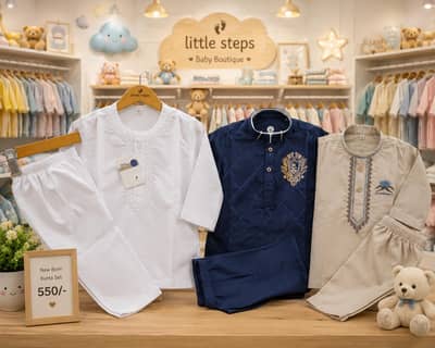 Baby boy kurta pajama suits