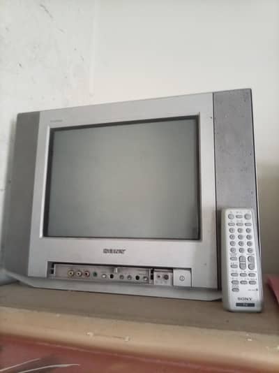 television with remote aw full cables(colored)/remote price =1000