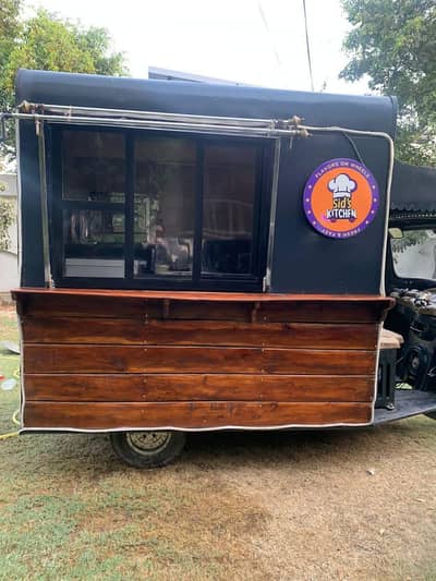 Fastfood shop rickshaw