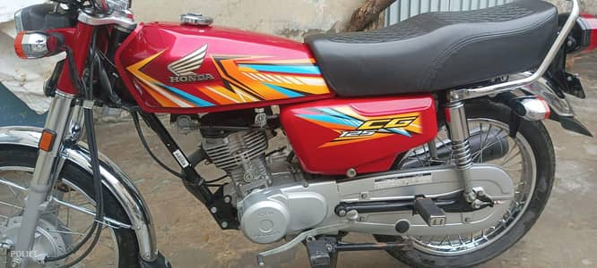 Honda cg 125 urgent sale all documents clear