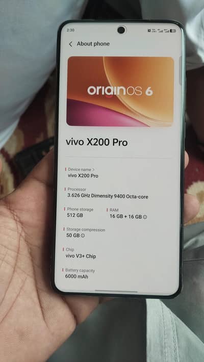 Vivo x200 Pro