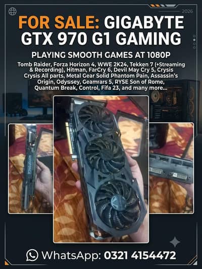 Gigabyte GTX 970 - Lhr only