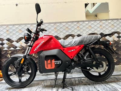 Horwin cr1 electric heavy bike 2 batteries