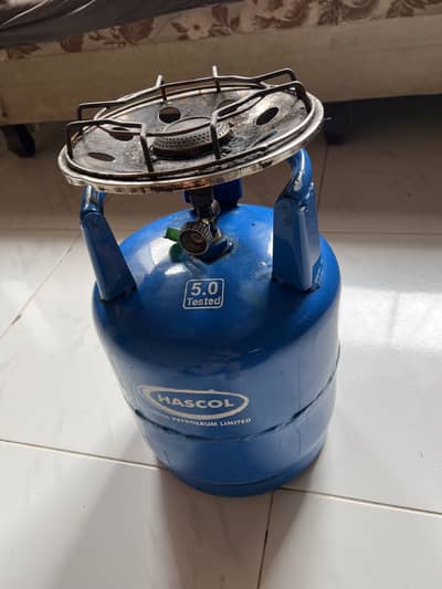5kgs cyliner with burner