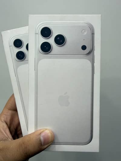 17 pro max 256 gb silver non pta physical +E sim