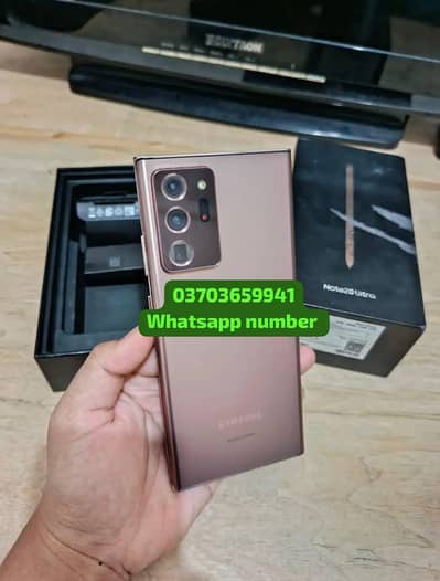 Samsung Mobile Note 20 Ultra pta approved 256gb contact WhatsApp