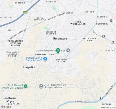 Plot No-155 Block C - 5 Marla Plot On Top Location of Phase 9 Town DHA Lahore For Urgent Sale