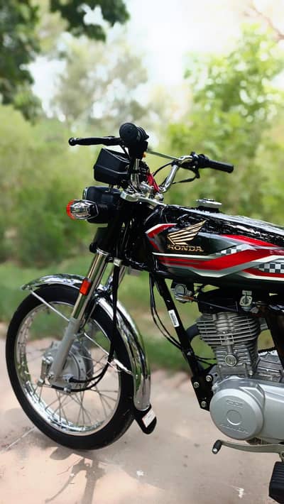 Honda CG 125 Model 2024 Black Gift For Lover Like Brand-New 2026 Model