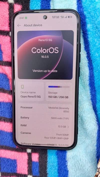 OPPO Reno13 5G Plume White