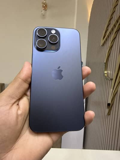 iPhone 15 pro maxx blue color non pta factory unlocked