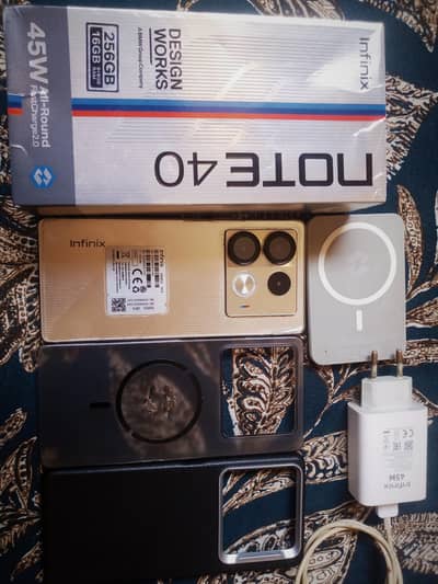 Infinix Note 40 With Complete Box