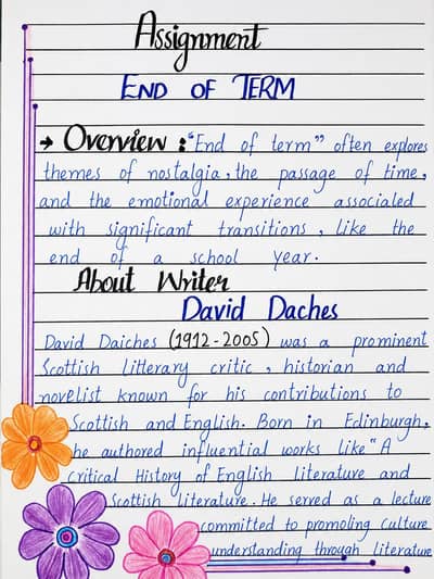 Assignment writting