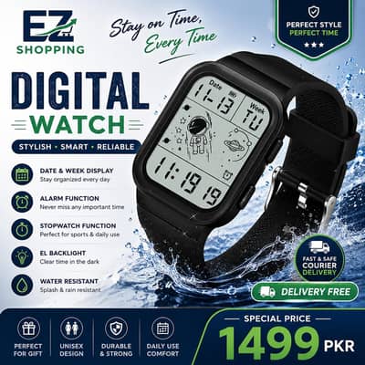 Digital LED Sports Watch | Unisex watch| Watch
